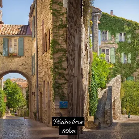 Logement Dans Maison Entre Nimes Et Anduze Saint-Jean-de-Serres